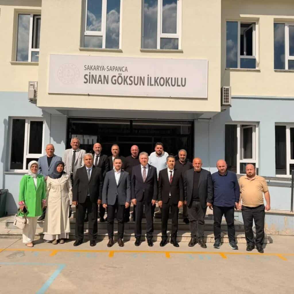 Sakarya Heyeti Sinan Göksun İlkokulu’nu Ziyaret Etti