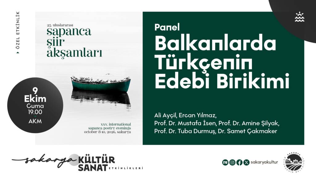 Sakarya’da Ekim Kültür Sanat Etkinlikleri Başlıyor