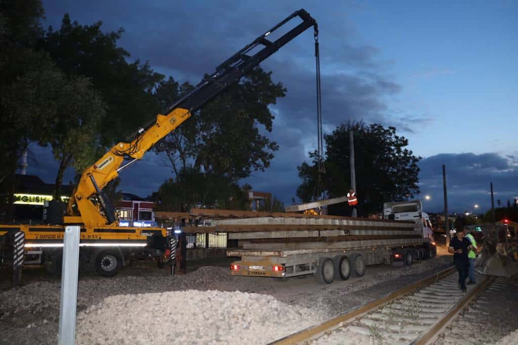 Sakarya’da Raylı Sistem Yeraltına Alınıyor