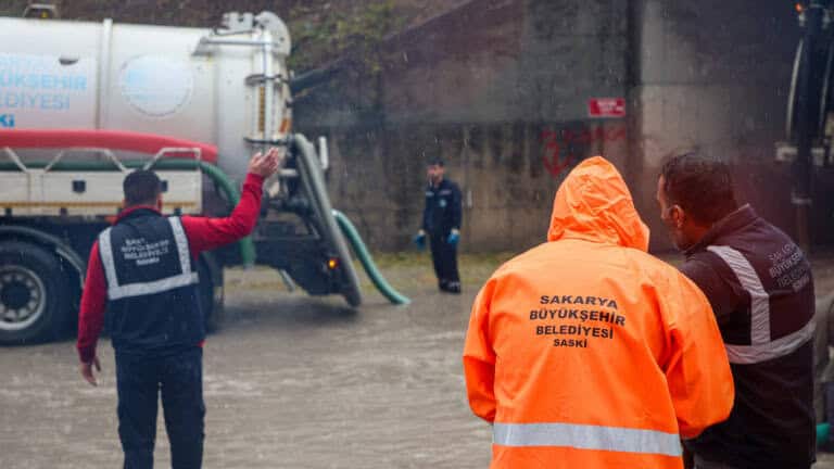 Sakarya’da Tarihin En Kuvvetli Yağışı Yaşandı