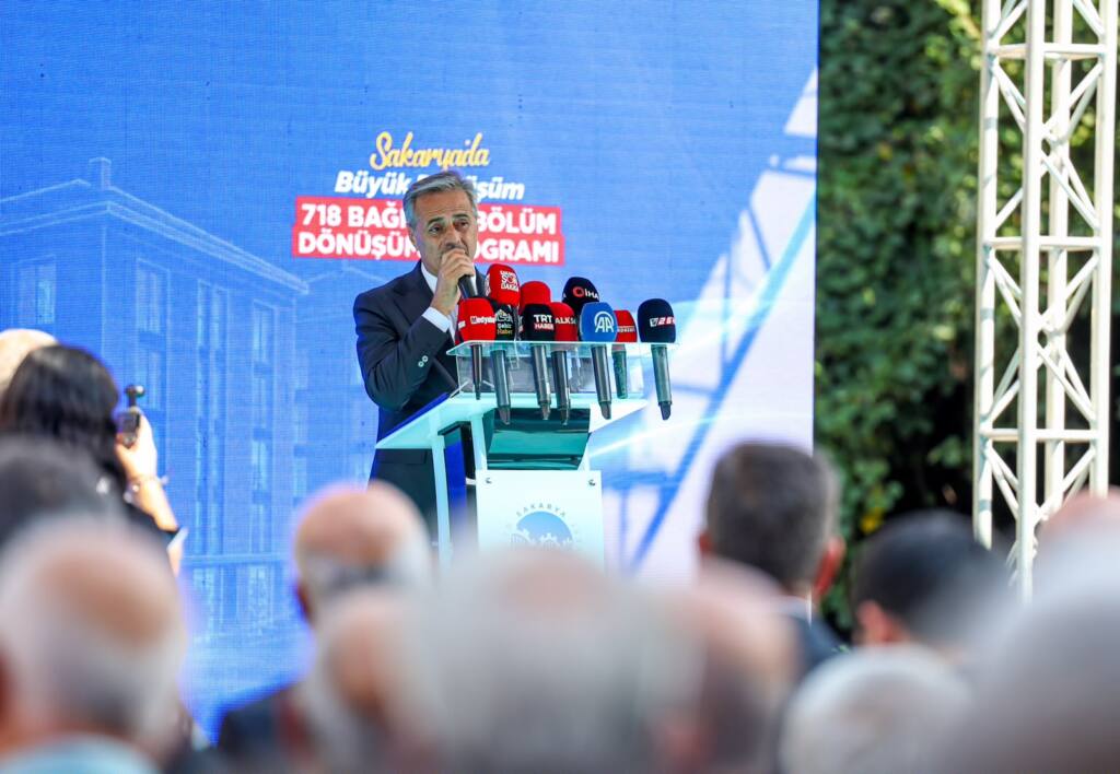 Sakarya’da Tığcılar Mahallesi Kentsel Dönüşüme Başladı