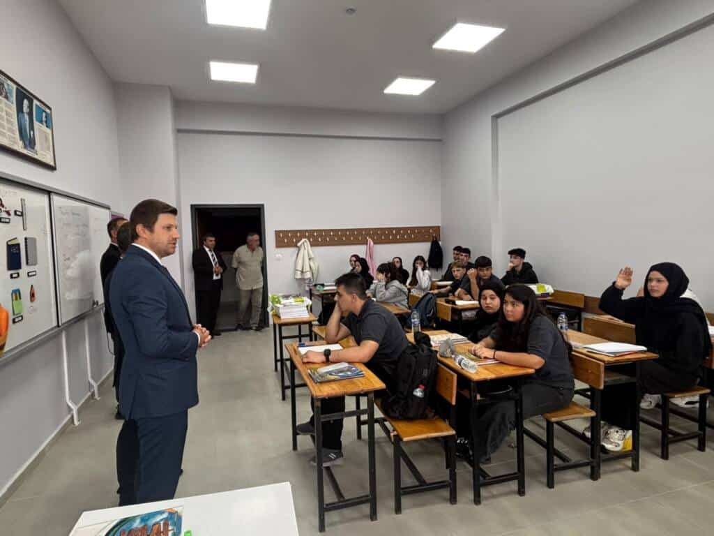 Şehit Ahmet Baş Anadolu İmam Hatip Lisesine Ziyaret Gerçekleşti