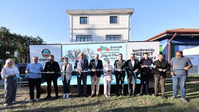 Serdivan Belediyesi 4-6 Yaş Kreşini Hizmete Açtı