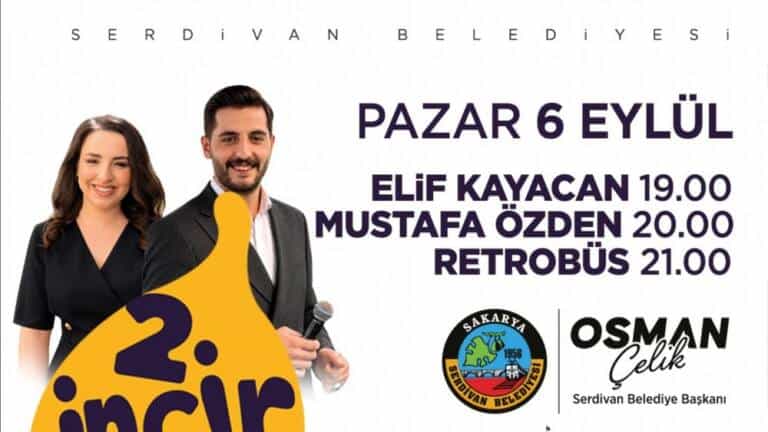 Serdivan İncir Festivali Kırantepe’de Final Yaptı