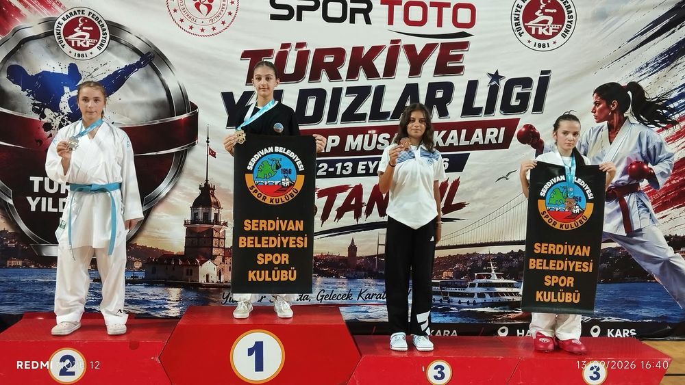Serdivan Karate Takımı Türkiye Ligi’nde 20 Madalya Kazandı
