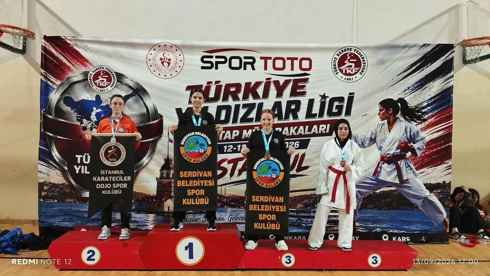 Serdivan Karate Takımı Türkiye Ligi’nde 20 Madalya Kazandı