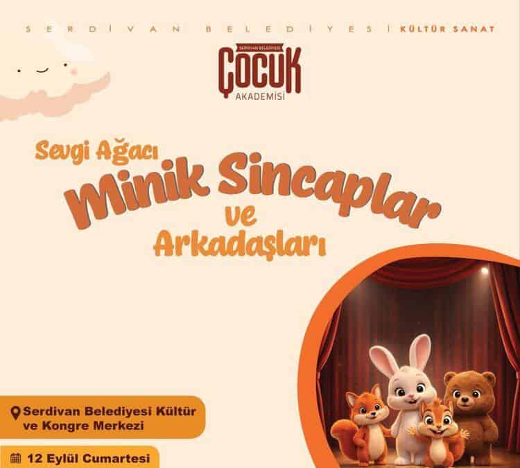Serdivan’da Çocuklara Eğlence Dolu Cumartesi Etkinliği
