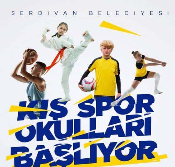 Serdivan’da Kış Spor Okulları Kayıtları Başladı