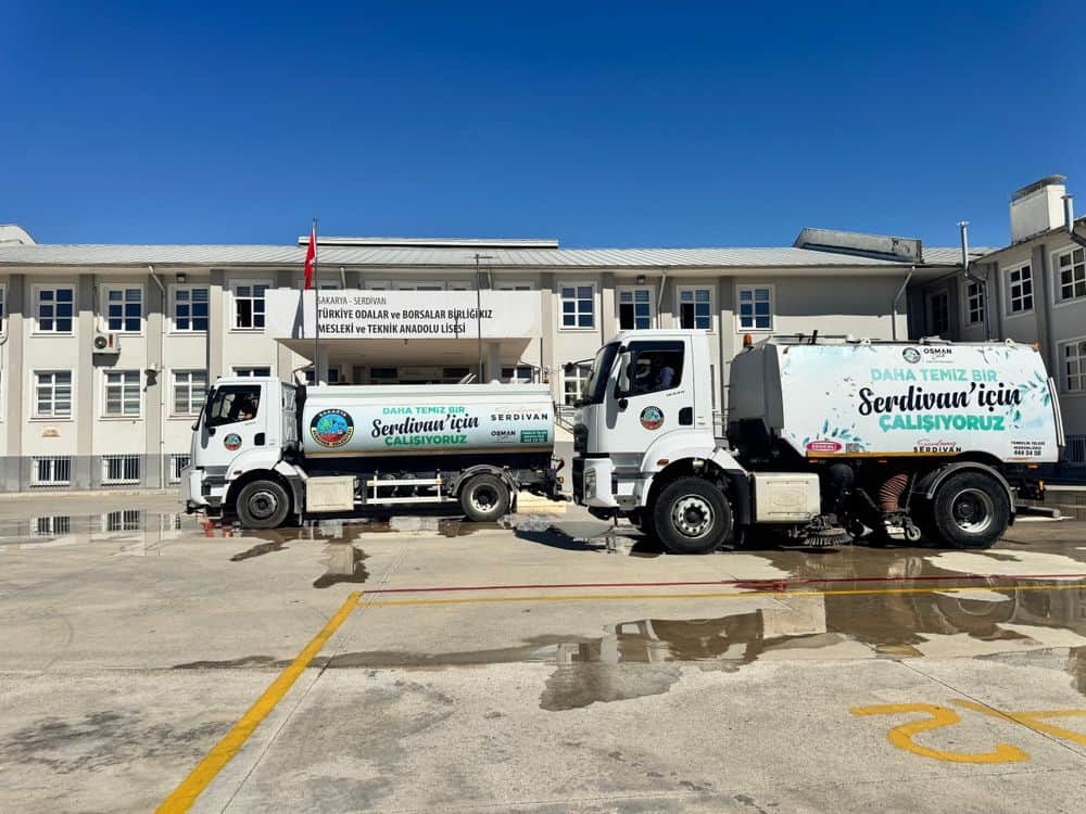 Serdivan’da Okul Bahçeleri Yeni Döneme Hazırlanıyor