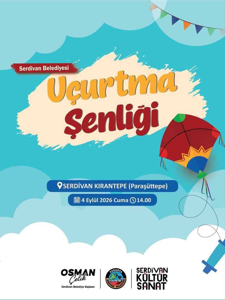Serdivan’da Uçurtma Şenliği Coşkusu Başlıyor