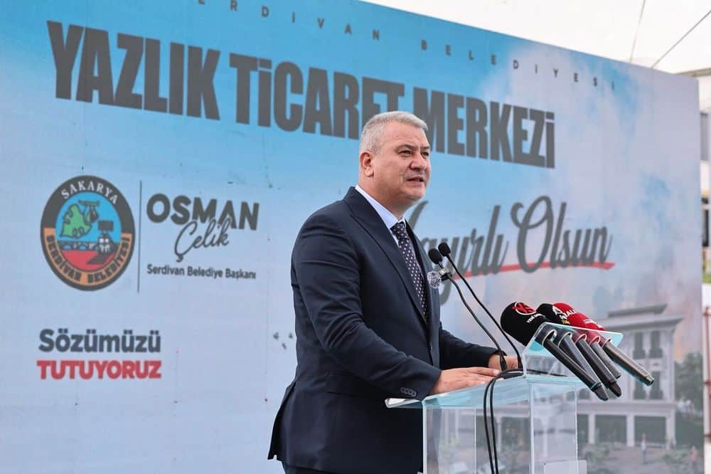 Serdivan’da Yazlık Ticaret Merkezi’nin Temeli Atıldı