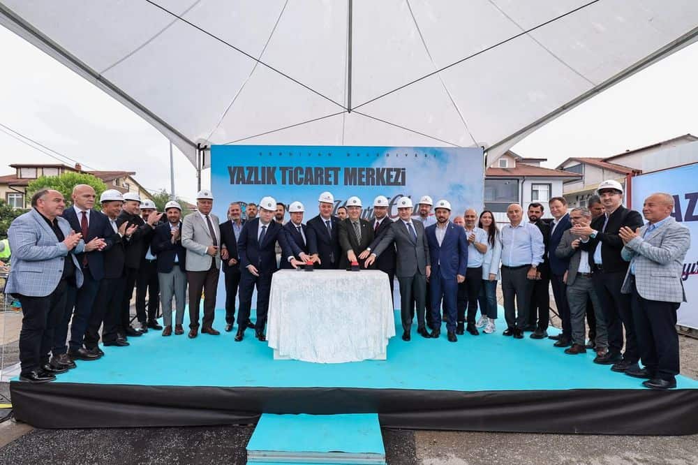 Serdivan’da Yazlık Ticaret Merkezi’nin Temeli Atıldı