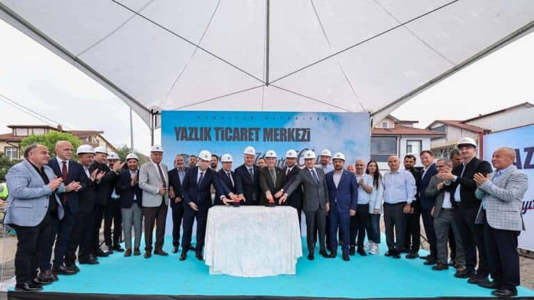 Serdivan’da Yazlık Ticaret Merkezi’nin Temeli Atıldı