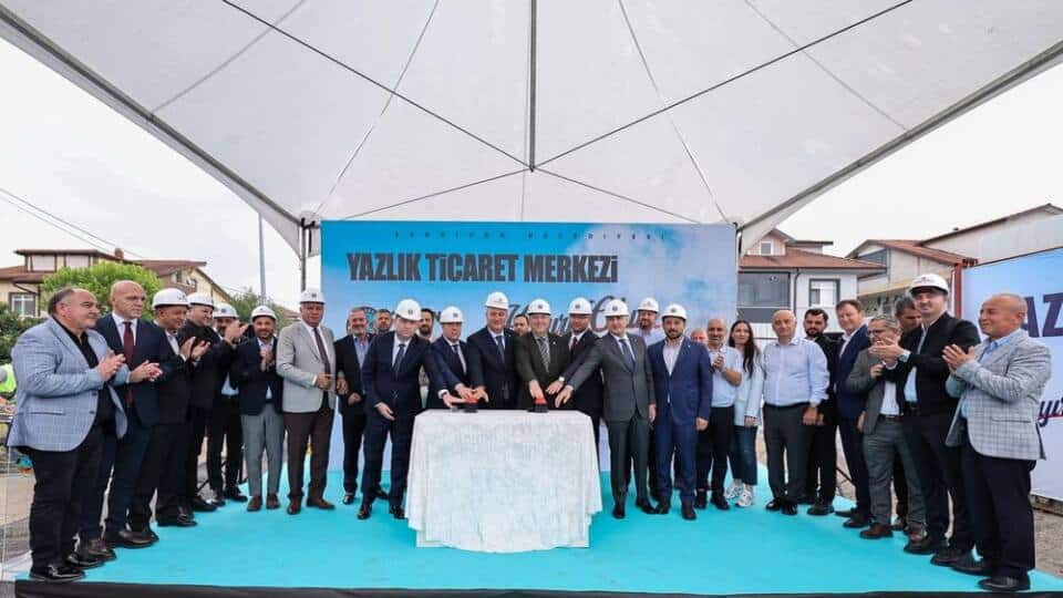 Serdivan’da Yazlık Ticaret Merkezi’nin Temeli Atıldı