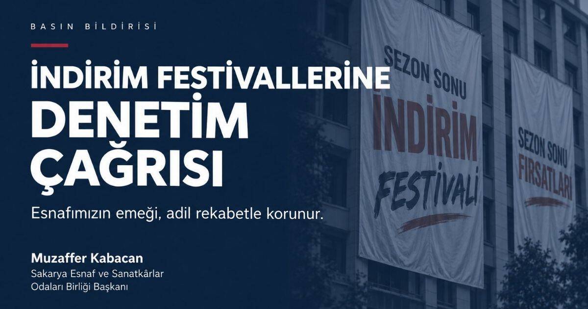 SESOB’dan İndirim Festivallerine Denetim Çağrısı