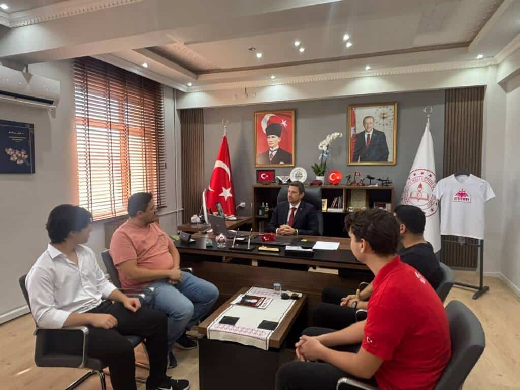 TEKNOFEST Finalistleri Makamda Kabul Edildi