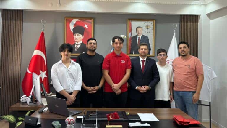 TEKNOFEST Finalistleri Makamda Kabul Edildi