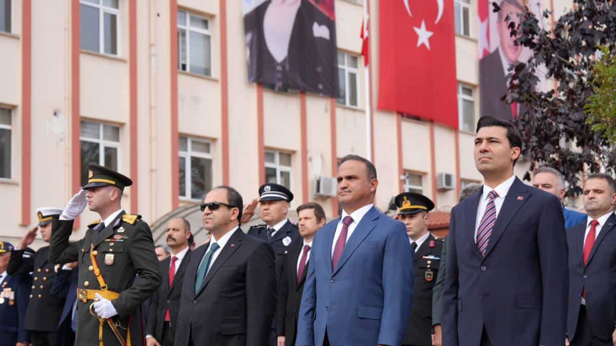 29 Ekim Cumhuriyet Bayramı Çelenk Töreni Yapıldı