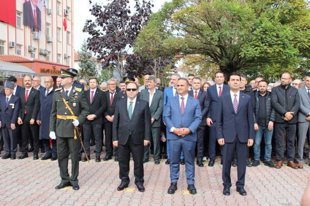 29 Ekim Cumhuriyet Bayramı Çelenk Töreni Yapıldı