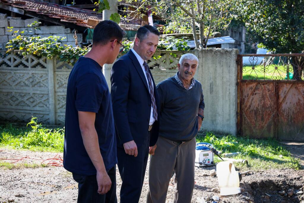 3 ilçede içme suyu altyapısı yenileniyor