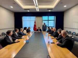 Tever ve Yönetimi Genel Başkan Yardımcılarıyla Bir Araya Geldi