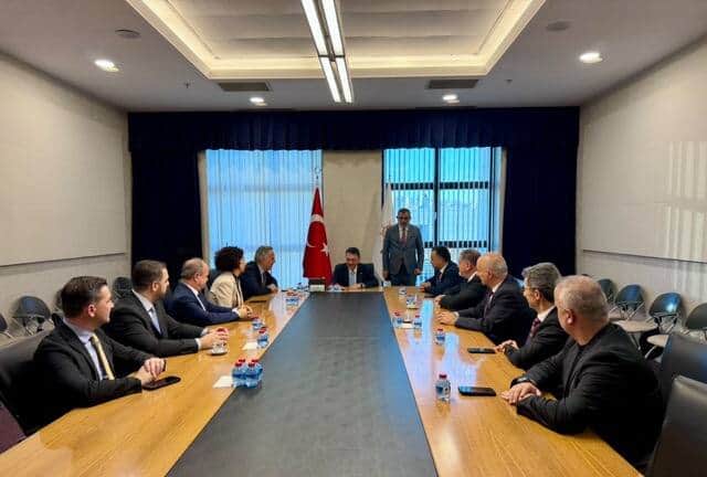 Tever ve Yönetimi Genel Başkan Yardımcılarıyla Bir Araya Geldi