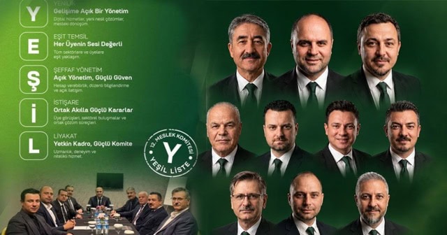 SATSO 12. Meslek Grubu’nda Yeşil Liste Seçim Mesajını Açıkladı