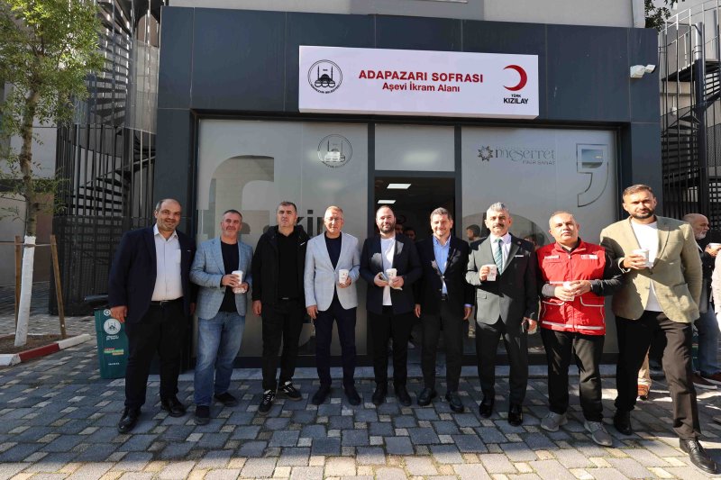 Adapazarı Meserret Bahçe’de Sıcak Yemek Hizmeti Başladı