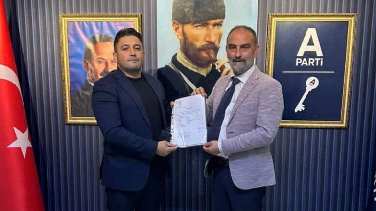 Birol Özbey Anahtar Parti Karasu İlçe Başkanı oldu