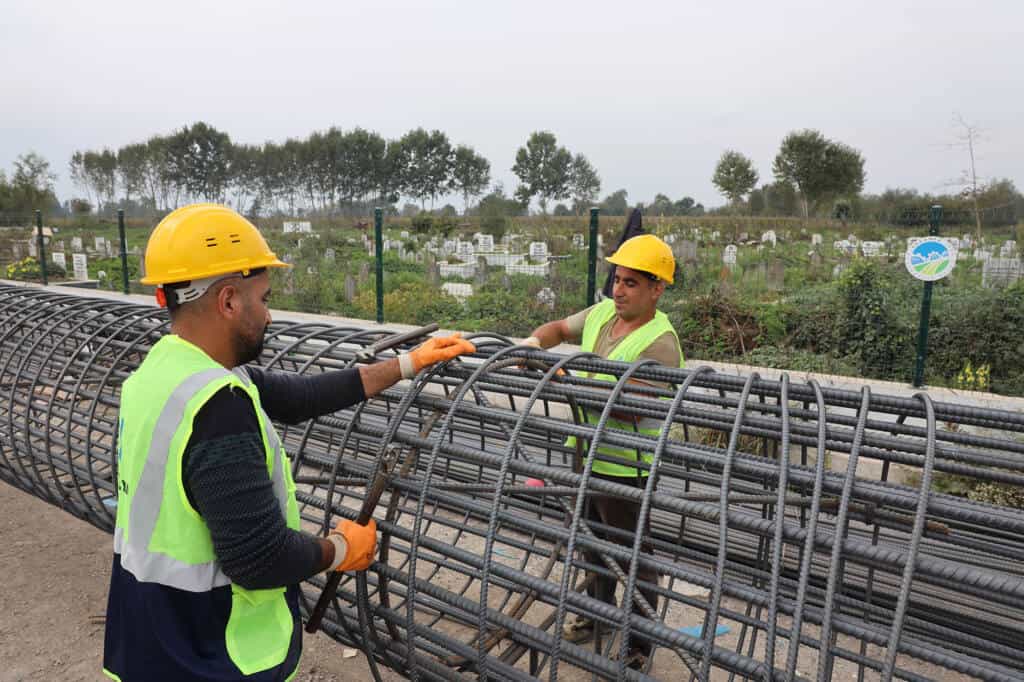 Beşdeğirmen Köprüsü Sağlam Temeller Üzerinde İnşa Ediliyor