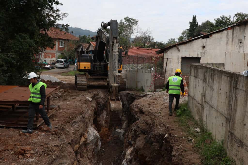 Değirmencik Mahallesi kanalizasyon altyapısı yenileniyor