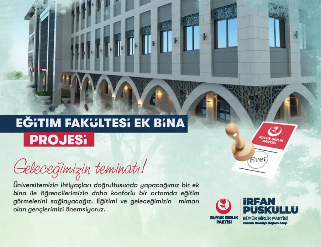 Hendek Eğitim Fakültesi İçin Yeni Eğitim Binası Projesi Başladı