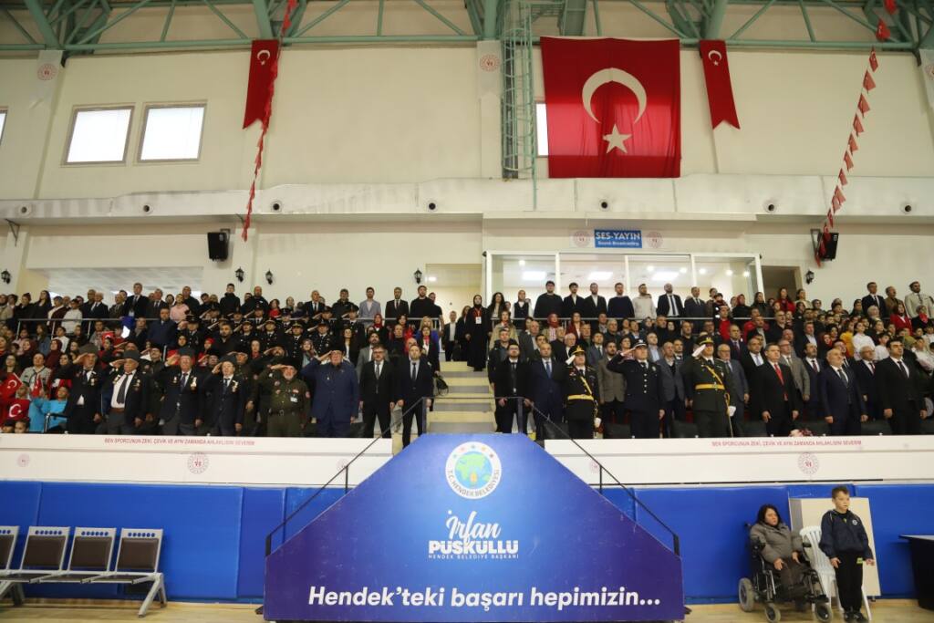 Hendek’te Cumhuriyetin 103. Yılı Kutlandı