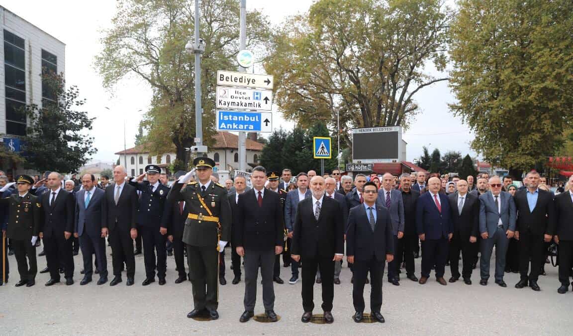 Hendek’te Cumhuriyetin 103. Yılı Kutlandı