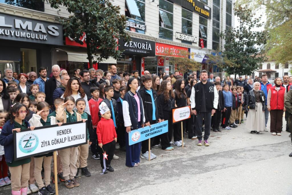Hendek’te Cumhuriyetin 103. Yılı Kutlandı