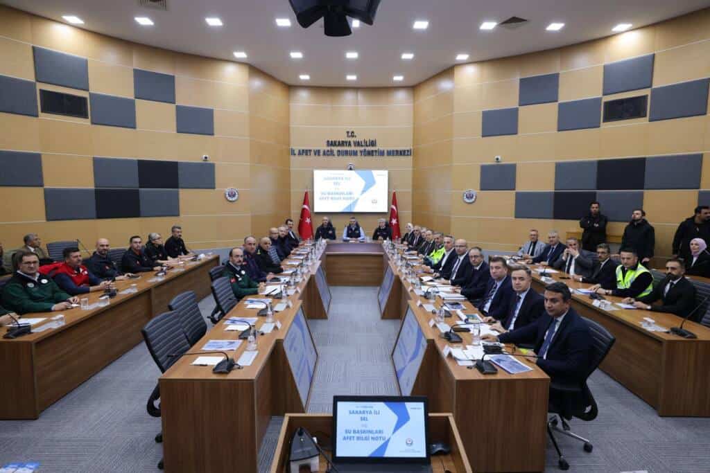 İçişleri Bakanı Çiftçi Sakarya’da Yağışları İnceledi