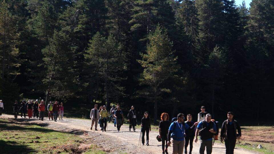 İnönü ve Ercova Yaylalarında Sonbahar Doğa Yürüyüşleri Devam Ediyor