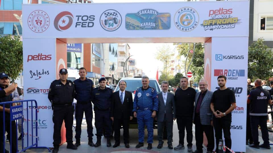 Karasu’da Petlas 2026 Off-Road Şampiyonası Start Töreni Yapıldı
