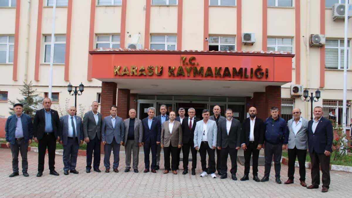 Kaymakam Arslan Muhtarlar Derneğini Ziyaret Etti
