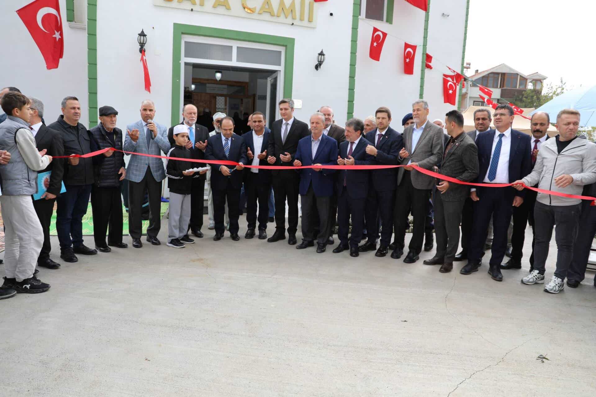 Kaymakam Mehmet Uğur Arslan Safa Camii açılışına katıldı