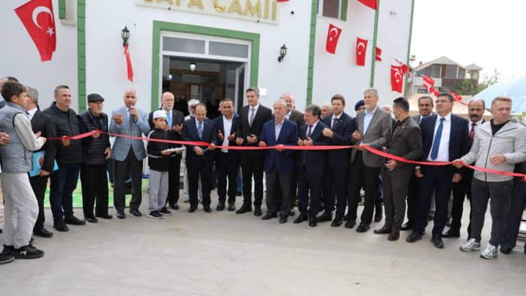 Kaymakam Mehmet Uğur Arslan Safa Camii açılışına katıldı