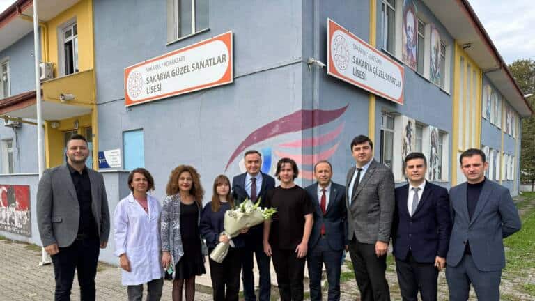 Kaymakam Musa Sarı Güzel Sanatlar Lisesini Ziyaret Etti