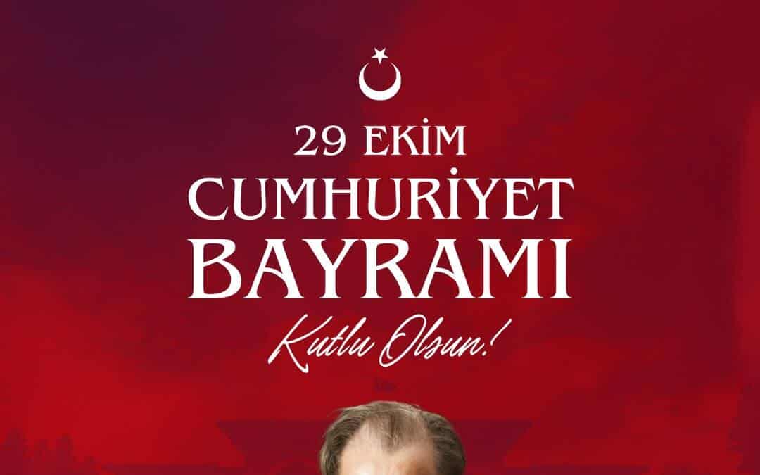 Kaymakamdan 29 Ekim Cumhuriyet Bayramı Mesajı