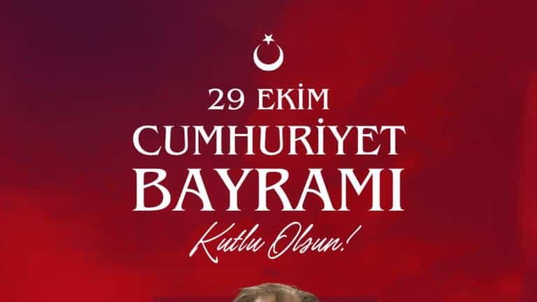Kaymakamdan 29 Ekim Cumhuriyet Bayramı Mesajı