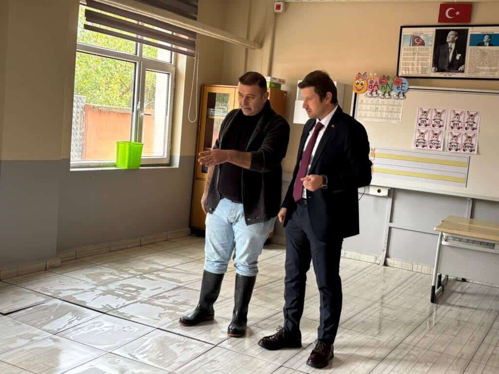 Okullarda Temizlik ve Hazırlık Çalışmaları İncelendi