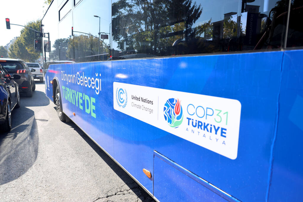 Sakarya Otobüslerinde COP31 Temasıyla Mesaj Veriliyor