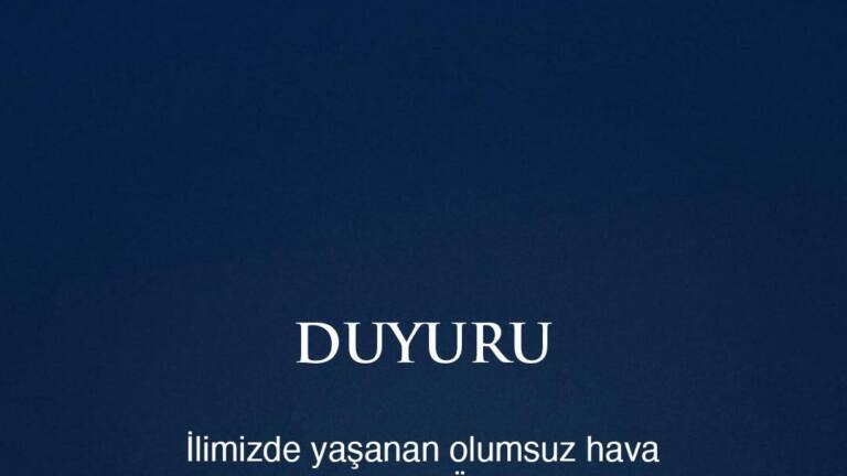 Sakarya Üniversitesi’nde Eğitime 16 Ekim’de Ara Verildi