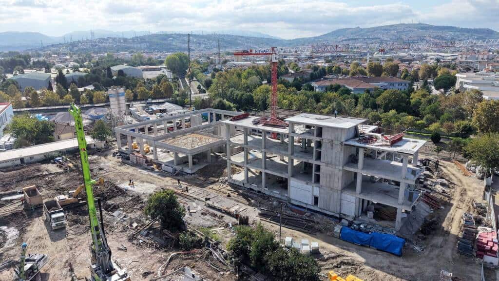 Sakarya’da 1 Milyon Kitaplı Şehir Kütüphanesi Yükseliyor