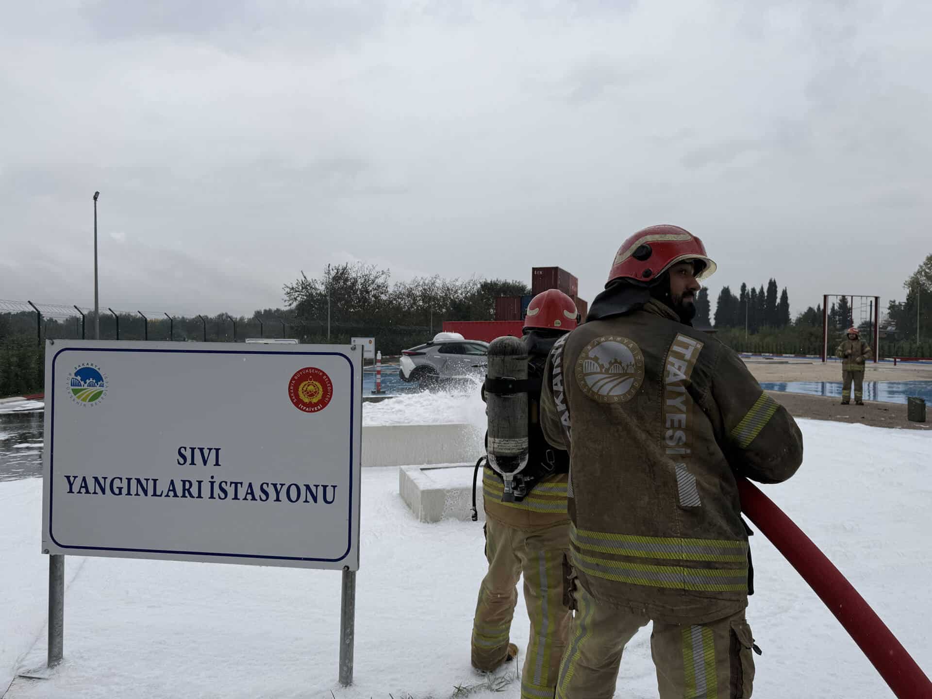Sakarya’da Goodyear personeline yangın eğitimi verildi