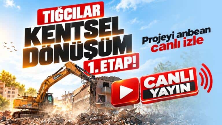 Sakarya’da İlk Mahalle Bazlı Kentsel Dönüşüm Canlı Yayında